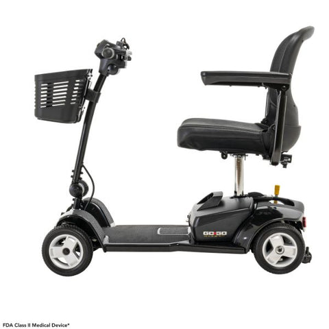 Pride Go-Go Ultra X 4-Wheel Scooter S49 Left Side View