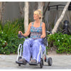 Image of Reyhee Superlite XW-LY002-A 3-in-1 Compact Electric Wheelchair with Rider  Front View