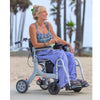 Image of Reyhee Superlite XW-LY002-A 3-in-1 Compact Electric Wheelchair with Rider Side View