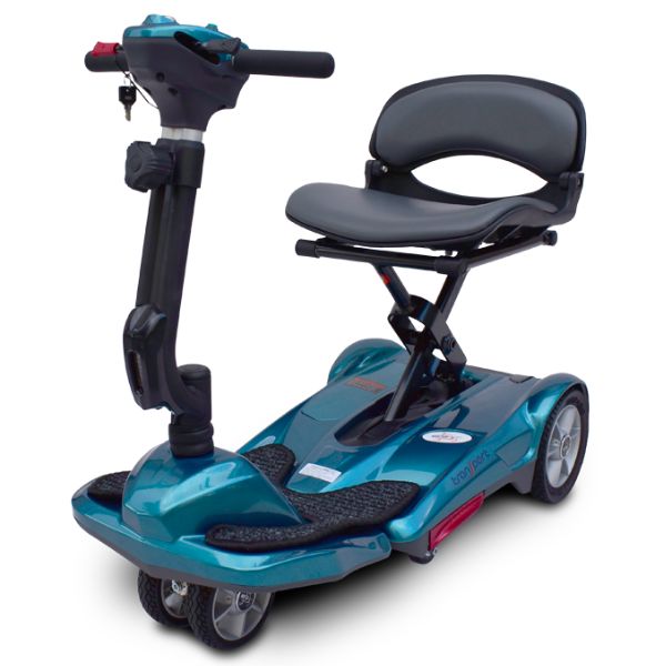 EV Rider Transport M Folding Scooter Blue Color