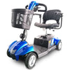 Image of EV Rider CityCruzer 4-Wheel Mobility Scooter Blue Color