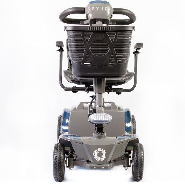 Reyhee Cruiser 4-Wheel Mobility Scooter Blue Color Front View