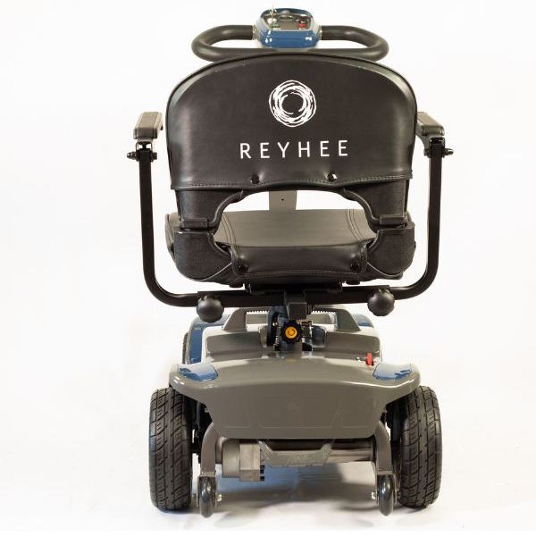 Reyhee Cruiser 4-Wheel Mobility Scooter Blue Color Back View