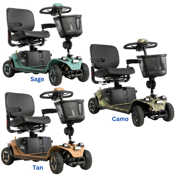 Pride Baja Bandit Portable Mobility Scooter BA140 Different Colors