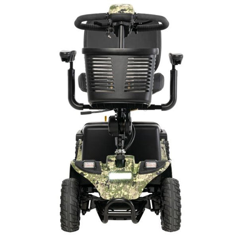 Pride Baja Bandit Portable Mobility Scooter BA140 Camo Color Front View