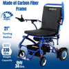 Image of Matrix Ultra Carbon Fiber Folding Electric Wheelchair Feature 