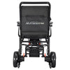 Image of Matrix Ultra Carbon Fiber Portable Electric Wheelchair By Discover Your Mobility in Black Frame Back View