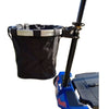 Image of Megatrone Automatic Folding 4 Wheel Electric Front Basket Side View