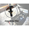 Image of Megatrone Automatic Folding 4 Wheel Electric Scooter Adjustable Tiller