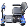 Image of Megatrone Automatic Folding 4 Wheel Electric Scooter Angled Left Top View