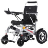 Image of Metro Mobility iTravel Plus Folding Power Wheelchair Silver Color