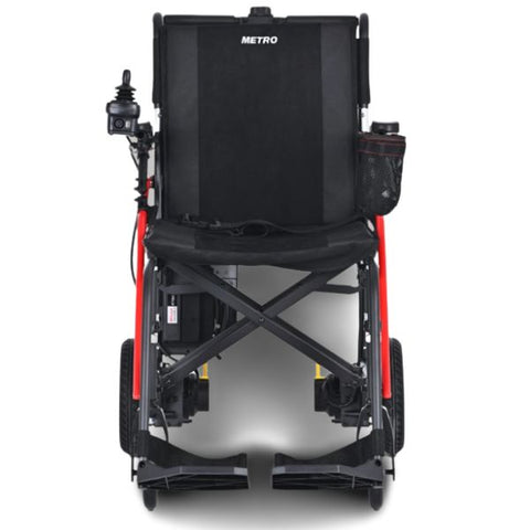 Metro Mobility iTravel Lite Folding Power Wheelchair Front View