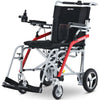 Image of Metro Mobility iTravel Lite Folding Power Wheelchair Silver Color