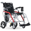 Image of Metro Mobility iTravel Lite Folding Power Wheelchair Silver Color