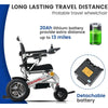 Image of Metro Mobility iTravel Plus Folding Power Wheelchair Features 2