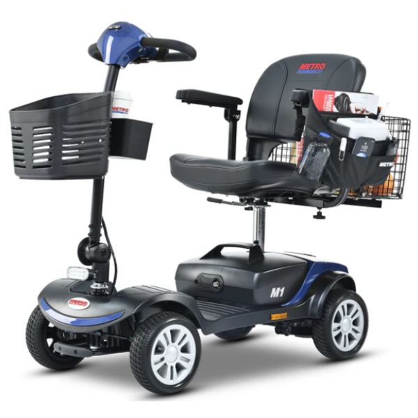 Metro Mobility M1 4-Wheel Mobility Scooter Blue Color 