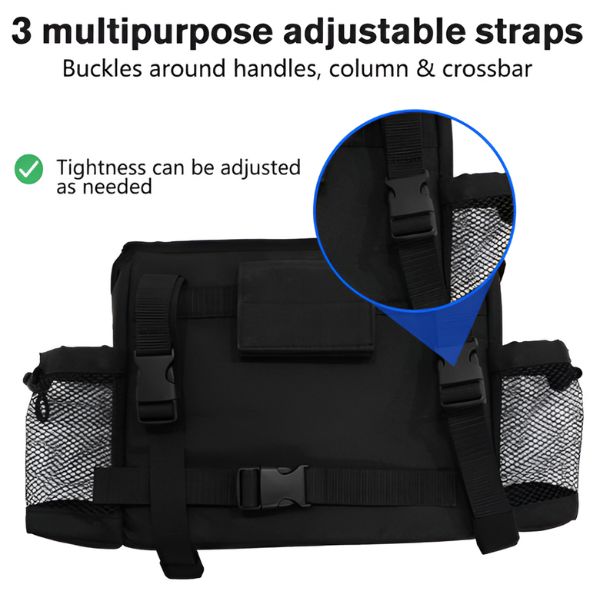 Metro Mobility Metro Shoulder Bag Showing Multiple Straps