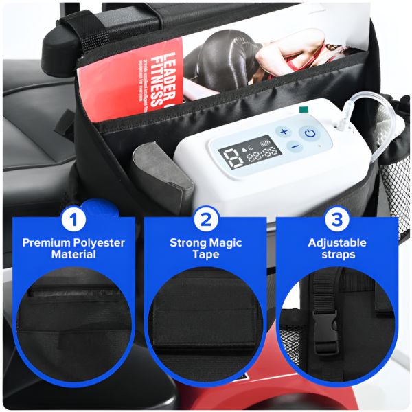 Metro Mobility Metro Shoulder Bag Showing its Features