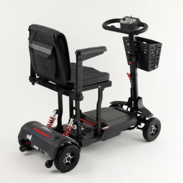 Monarch Mobility Genie Auto Folding Mobility Scooter on a Right Rear View