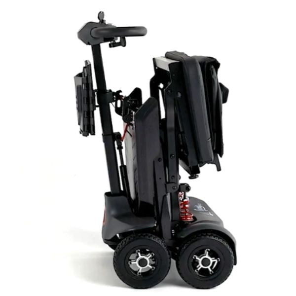 Monarch Mobility Genie Auto Folding Mobility Scooter Shown Folded