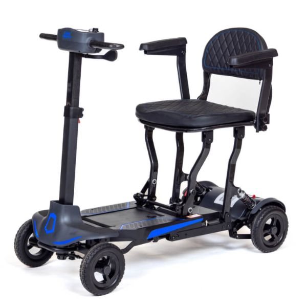 Supa Carbon Lite Ultra Lightweight Folding Mobility Left Angle View