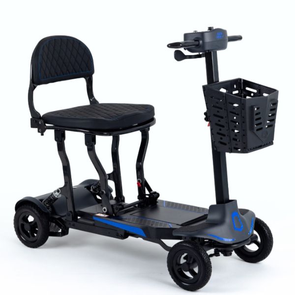 Supa Carbon Lite Ultra Lightweight Folding Mobility Right Angle View