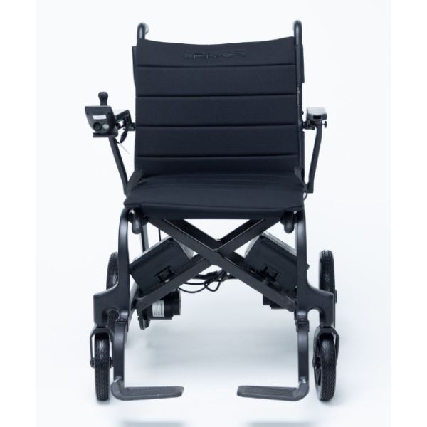 Monarch Mobility Flyer Ultra-Lightweight Folding Power Chair Front View