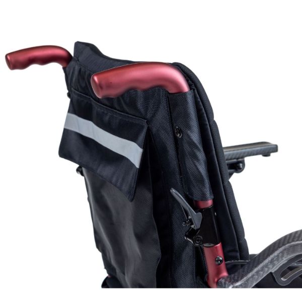 Monarch Mobility Flyer Ultra-Lightweight Folding Power Chair Rear Pocket