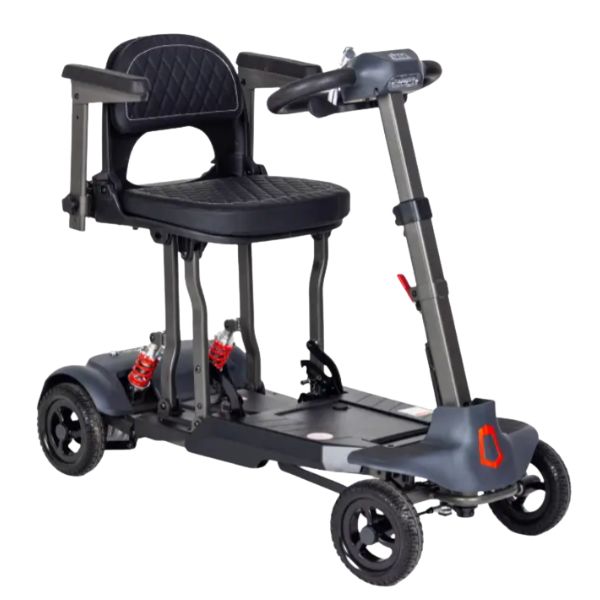 Monarch Mobility Genie Auto Folding Mobility Scooter in Gray