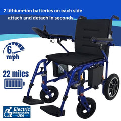 Oracle Lightweight Folding Power Wheelchair