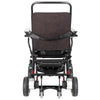 Image of Pegasus Carbon Fiber Folding Electric Wheelchair With Remote Control In Carbon Fiber Frame Back View