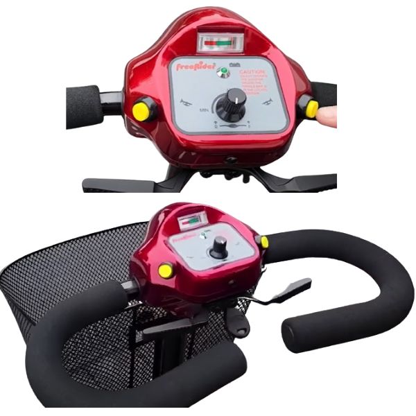 FreeRider USA FR Ascot 4 Bariatric 4-Wheel Scooter Control PAnel