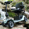 Image of Pride Baja Bandit Full Sized Mobility Scooter Sage Color  Side View 3