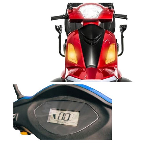 Pride Mobility Baja Raptor 2 4-Wheel Mobility Scooter Digital Dash and Lighting Package