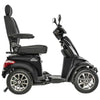 Image of Pride Mobility Baja Raptor 2 4-Wheel Mobility Scooter Black Color Right Side View