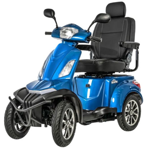 Pride Mobility Baja Raptor 2 4-Wheel Mobility Scooter Blue Color View