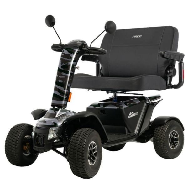 Pride Baja Wrangler 2 Wide Seat Midnight Camo