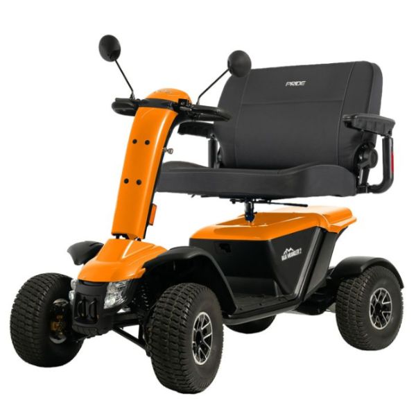 Pride Baja Wrangler 2 Wide Seat Orange