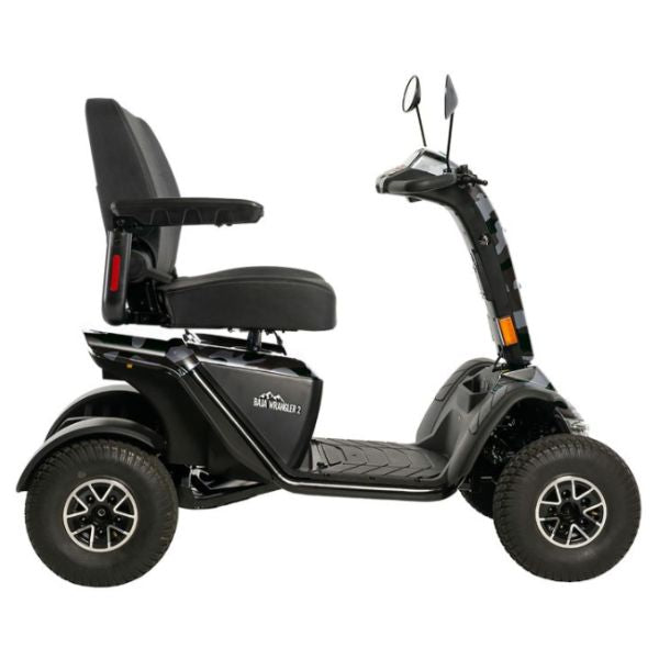 Pride Baja Wrangler 2 Wide Seat Side View Midnight Camo