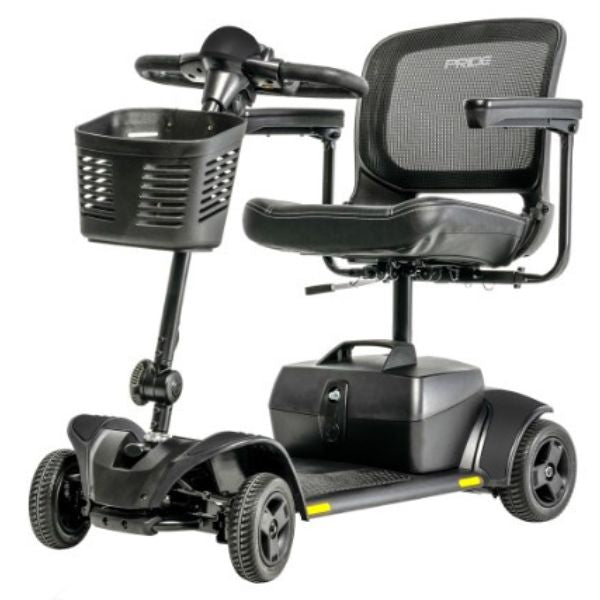 Pride  Go-Go Elite Traveller 2 SC442E  4-Wheel Portable Scooter Black Color