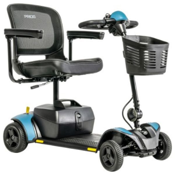 Pride  Go-Go Elite Traveller 2 SC442E  4-Wheel Portable Scooter Robins Egg Blue Color