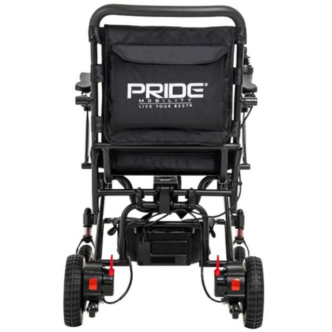 Pride Jazzy Carbon Travel Lite Power Chair Black Color Black view