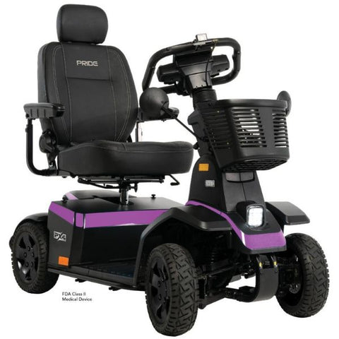 Pride Mobility PX4 4-Wheel Mobility Scooter Dark Violet Color