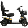 Image of Pride Mobility PX4 4-Wheel Mobility Scooter Sunflower Color  Side View