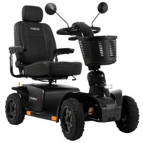 Pride Mobility Pursuit 2 4-Wheel Mobility Scooter Black Color