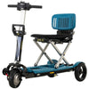 Image of Pride Mobility iGo Folding Mobility Scooter Iceberg Blue Color