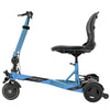 Image of Pride Mobility iRide 2 Ultra Lightweight Scooter Artic Ice Color Side View