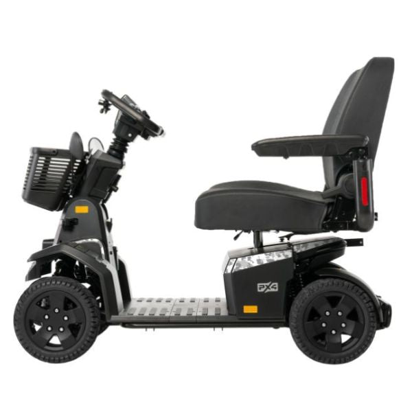 PX4 Wide Seat 4-Wheel Mobility Scooter Right Side View White Camo