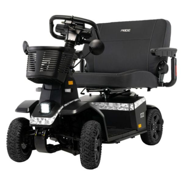 PX4 Wide Seat 4-Wheel Mobility Scooter in White Camo
