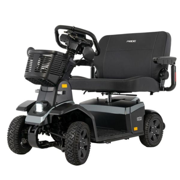 PX4 Wide Seat 4-Wheel Mobility Scooter in Gray